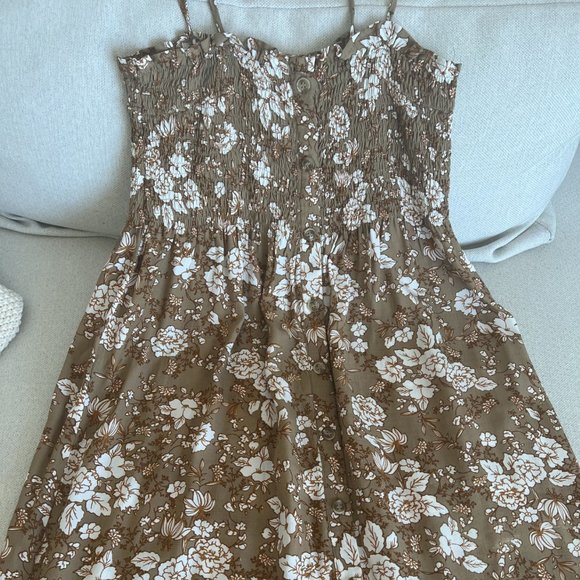 NWOT Faithful the Brand floral midi dress XS - Picture 2 of 4